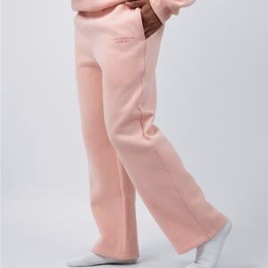 COMFRT pastel Peach straight leg sweatpants size Large